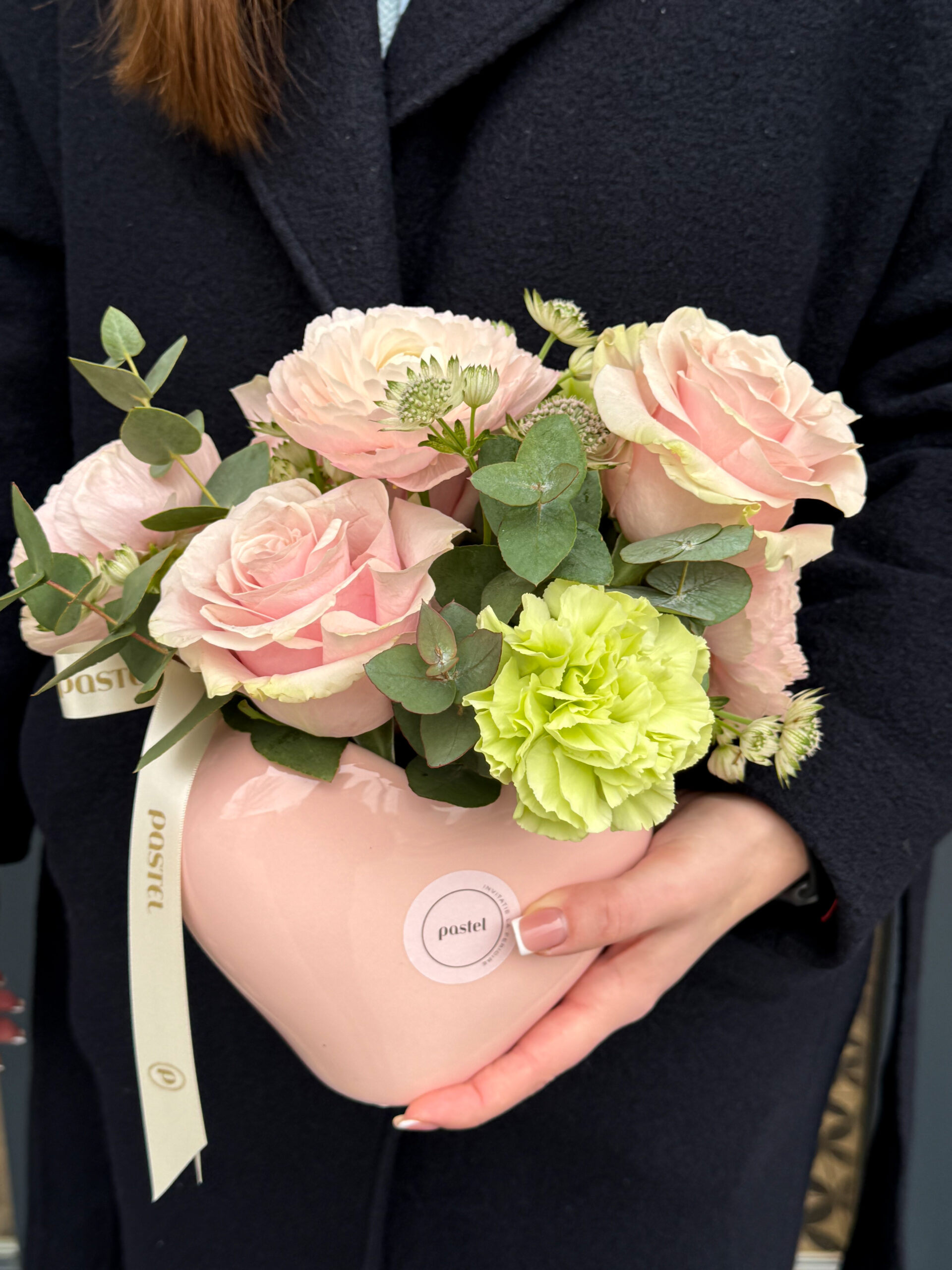 Aranjament Heart Pink