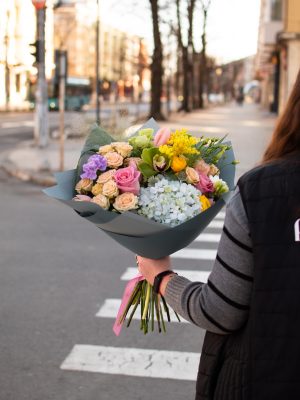 buchet floraria Pastel Galati